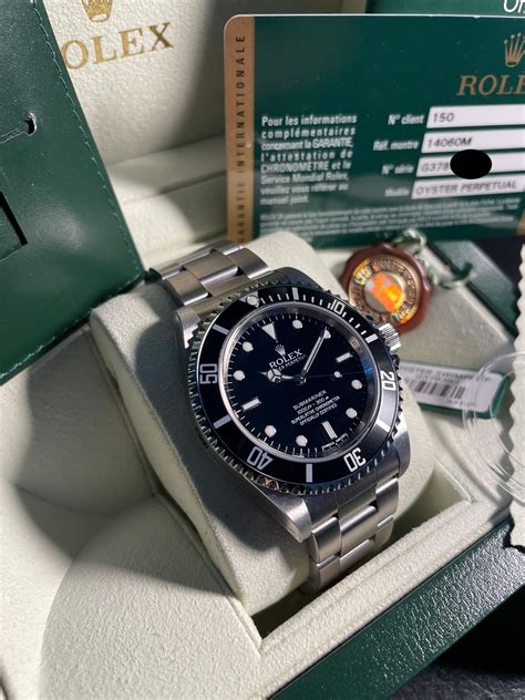 vendo rolex 14060 quattro scritte|[VENDUTO] Vendo Rolex Submariner ref. 14060M COSC “4 .